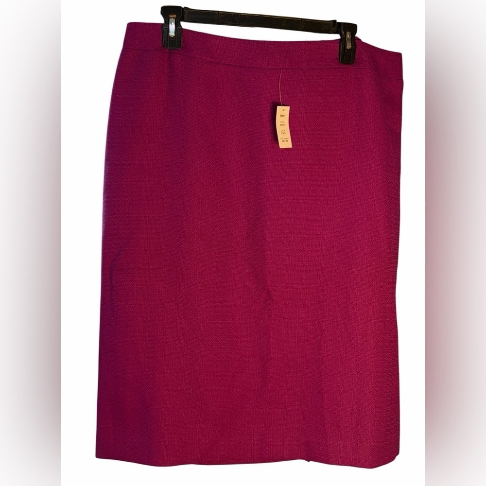 Classic A Line  Straight Suit Skirt